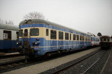 Steuerwagen 6546.210 im bahnhof Gropetersdorf