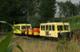 Museumsbahnzug mit Sommerwagen
